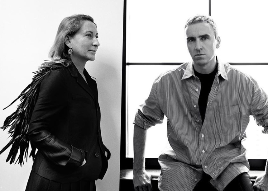 Είναι επίσημο: H Miuccia Prada υποδέχεται τον Raf Simons στον οίκο Prada!