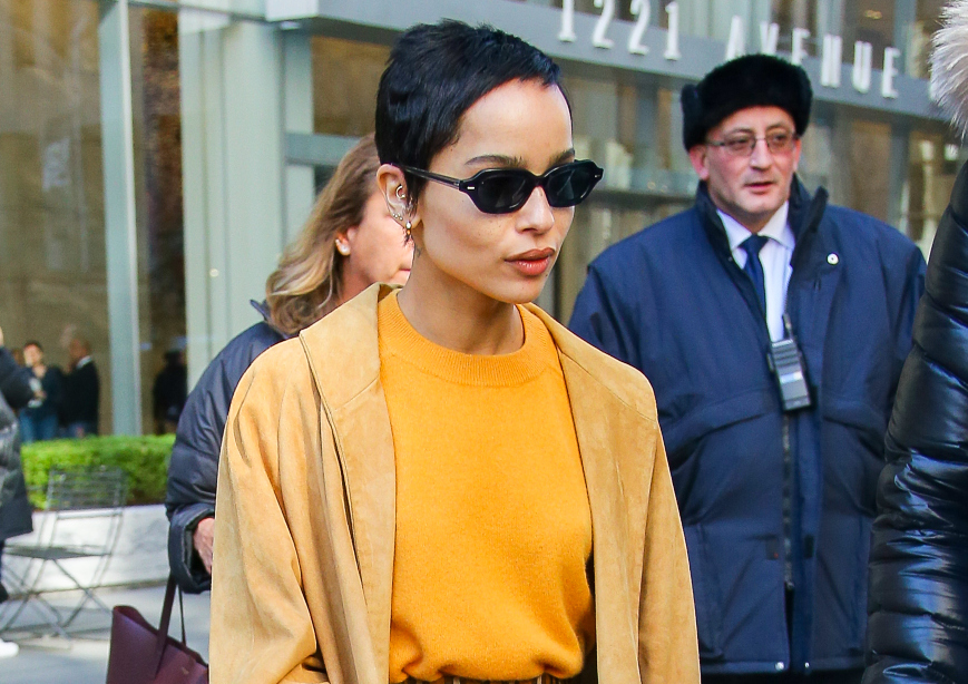 H Zoe Kravitz με το τέλειο look για ΣΚ!