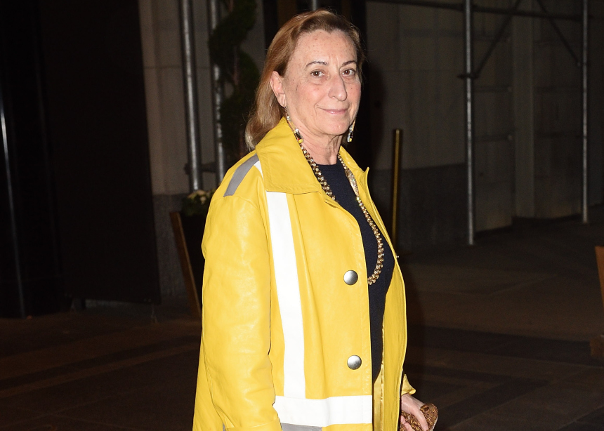 Η Miuccia Prada κατά του κορονοϊού!