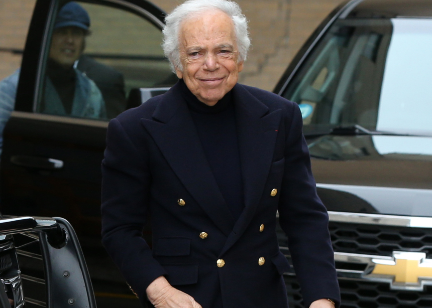 O Ralph Lauren κάνει μια μεγάλη δωρεά