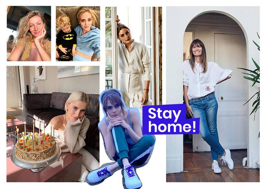 Μένουμε σπίτι! Οι fashion influencers τηρούν τους κανόνες με το δικό τους…style!