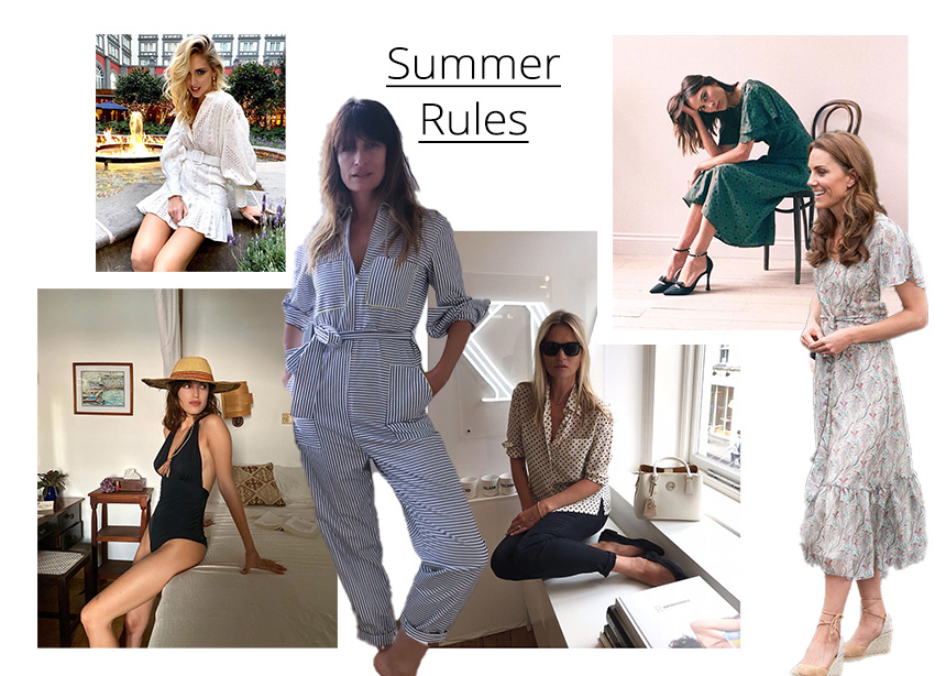 Summer Vision: Κανόνες για άψογο στιλ από τις διάσημες που ακολουθούμε στο instagram