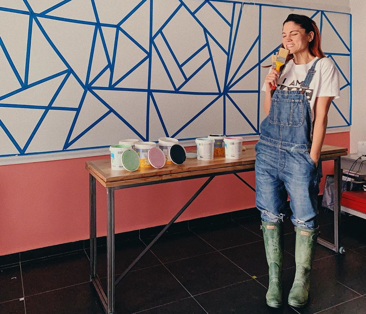 Μαίρη Συνατσάκη: Έβαψε το σπίτι της και μας δείχνει τα αποτελέσματα! Φωτογραφία