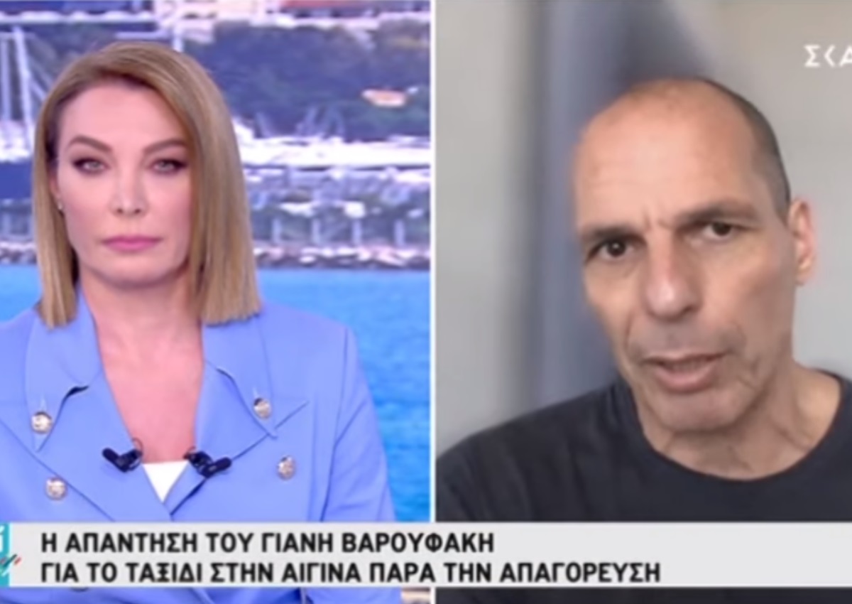 Γιάνης Βαρουφάκης στο «Μαζί σου»: Η απάντηση για τη μετακίνησή του στην Αίγινα!