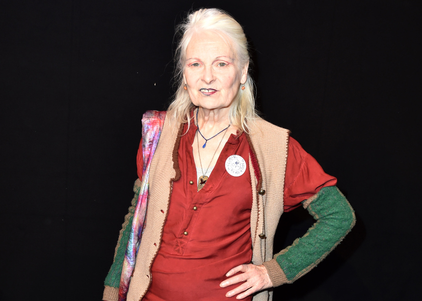 Δεν θα πιστεύεις τι φοράει η Vivienne Westwood στο…σπίτι!