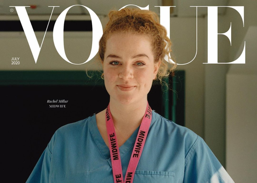 Η Bρετανική Vogue αφιερώνει αυτό το τεύχος στις γυναίκες της πρώτης γραμμής!