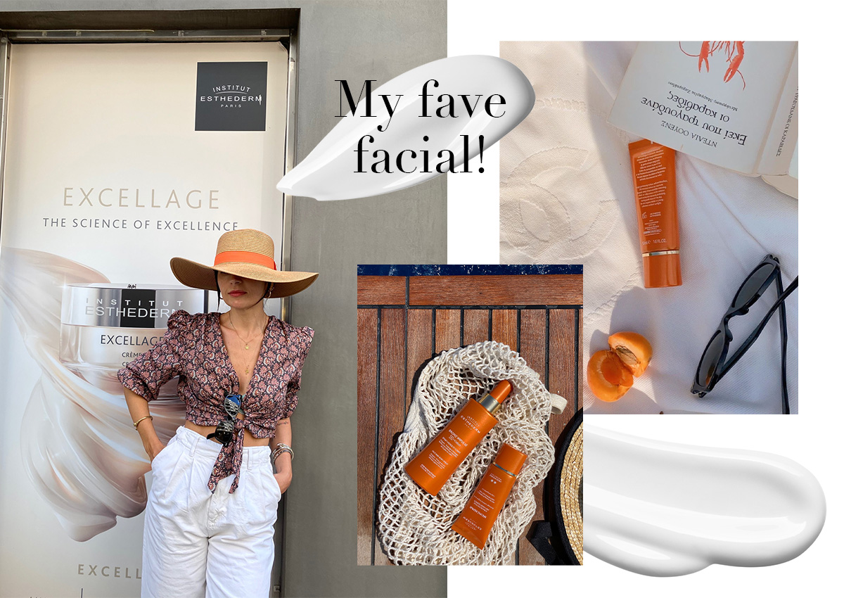 Πριν φύγει για διακοπές η beauty editor έκανε το καλύτερο facial!