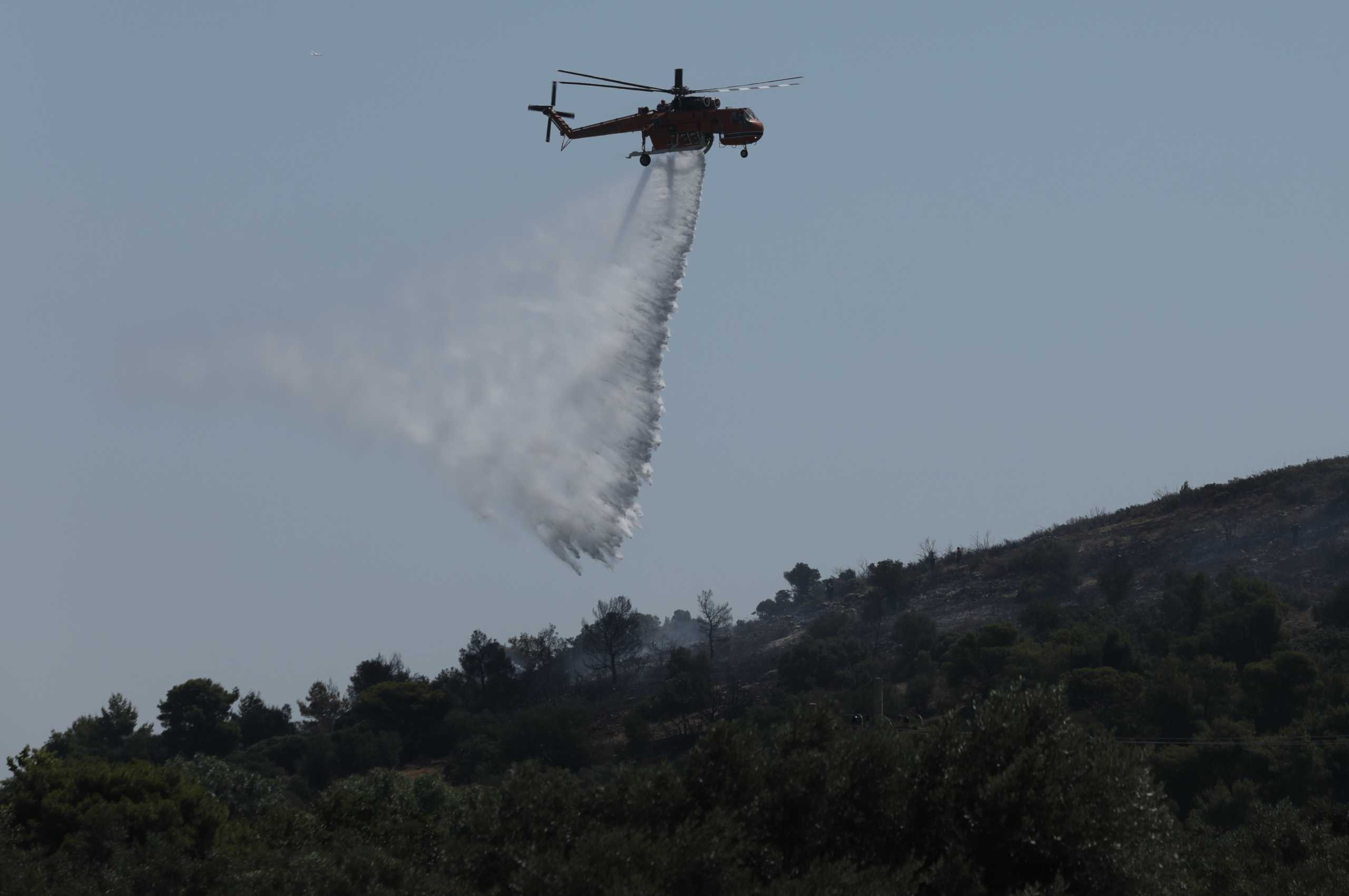 Τρεις φωτιές στην Κρήτη! Απειλούνται σπίτια στην Κνωσό