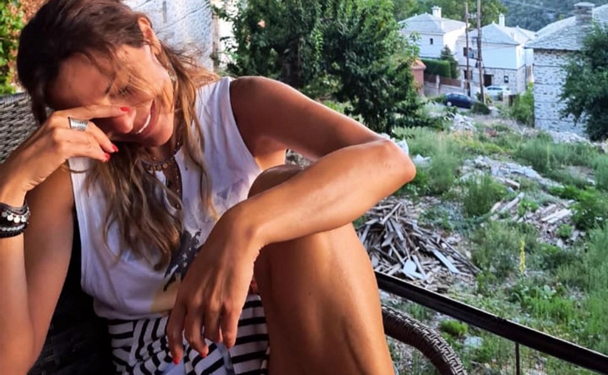 Δέσποινα Βανδή: Μαγεμένη από τις ομορφιές του Πηλίου! Φωτογραφίες