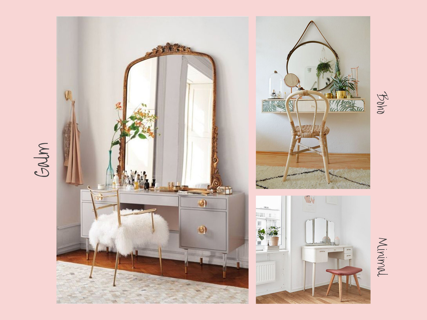 Glam, boho, minimal! 10 εικόνες για να φτιάξεις το boudoir των ονείρων σου!