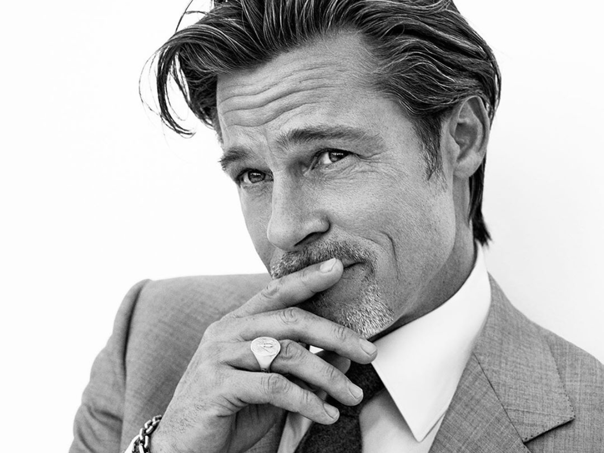 O Brad Pitt ποζάρει για καμπάνια στα 56 του και κόβει την ανάσα!
