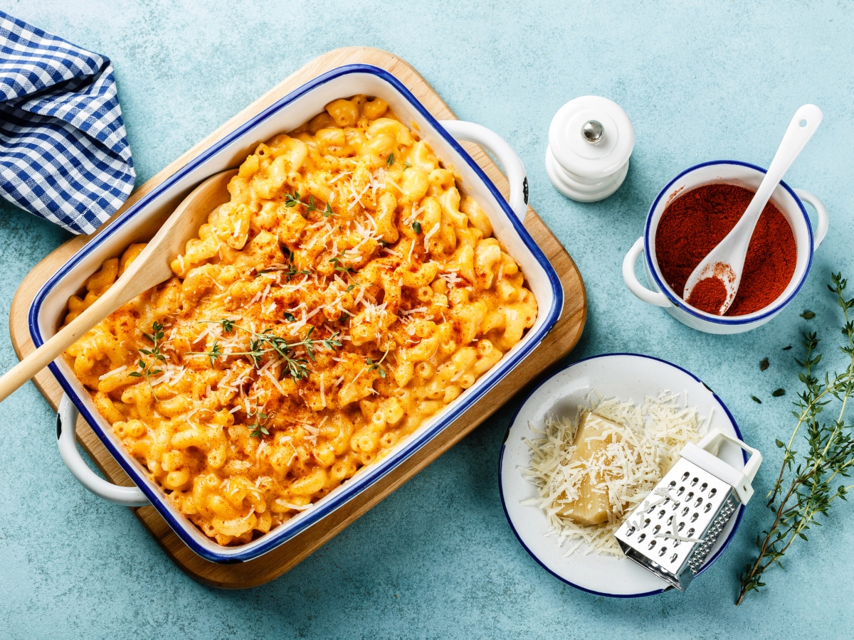 Συνταγή για mac & cheese στον φούρνο