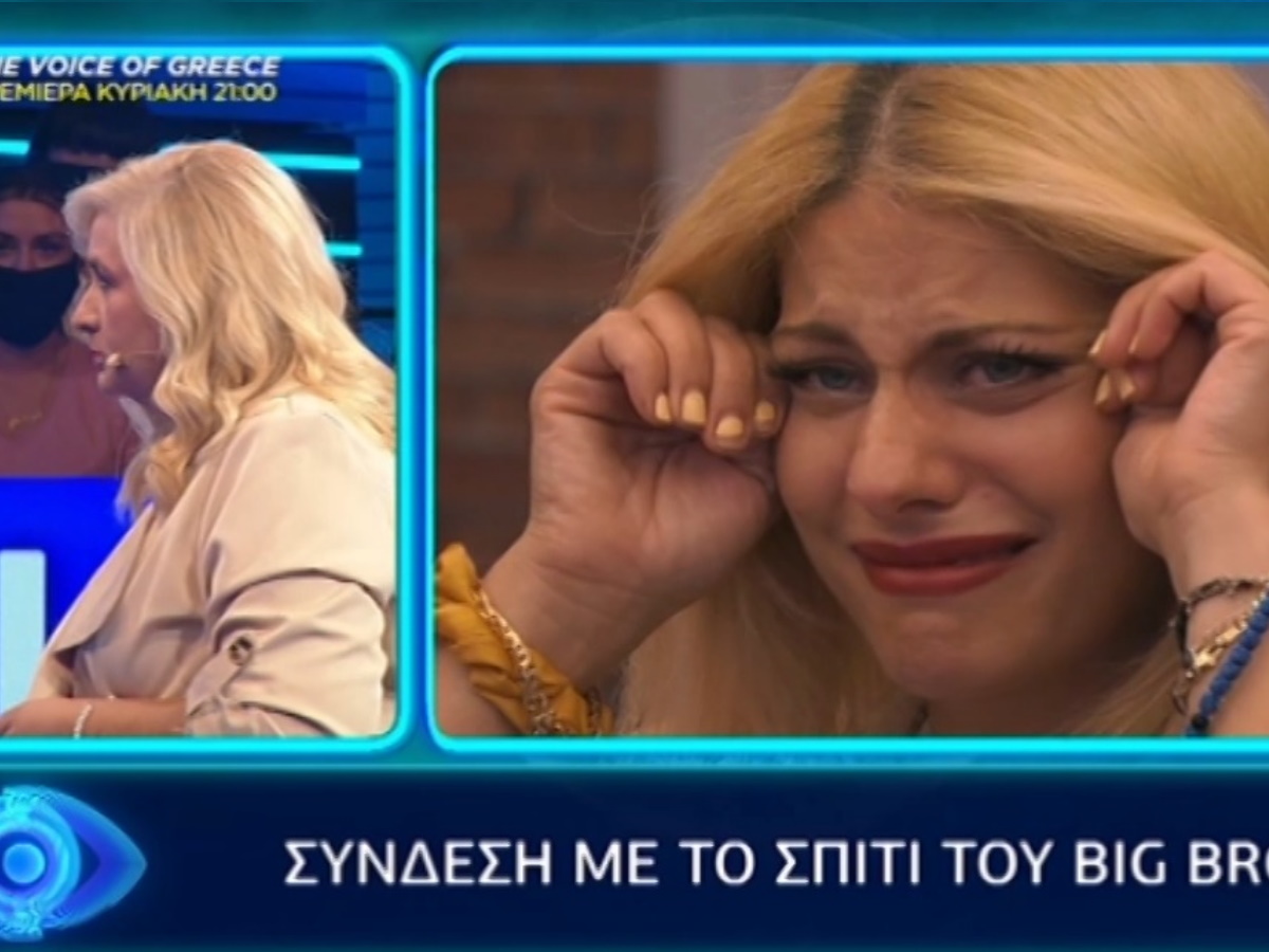 Big Brother: Η Άννα Μαρία Ψυχαράκη τρελάθηκε όταν είδε τη μητέρα της στο Live (video)
