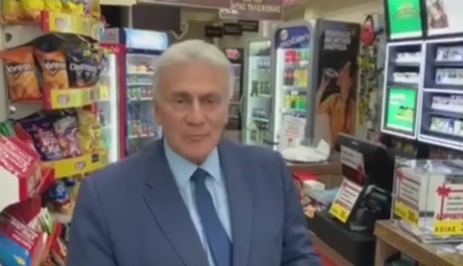 Ο Παναγιώτης Ψωμιάδης άνοιξε… μίνι μάρκετ! (video)