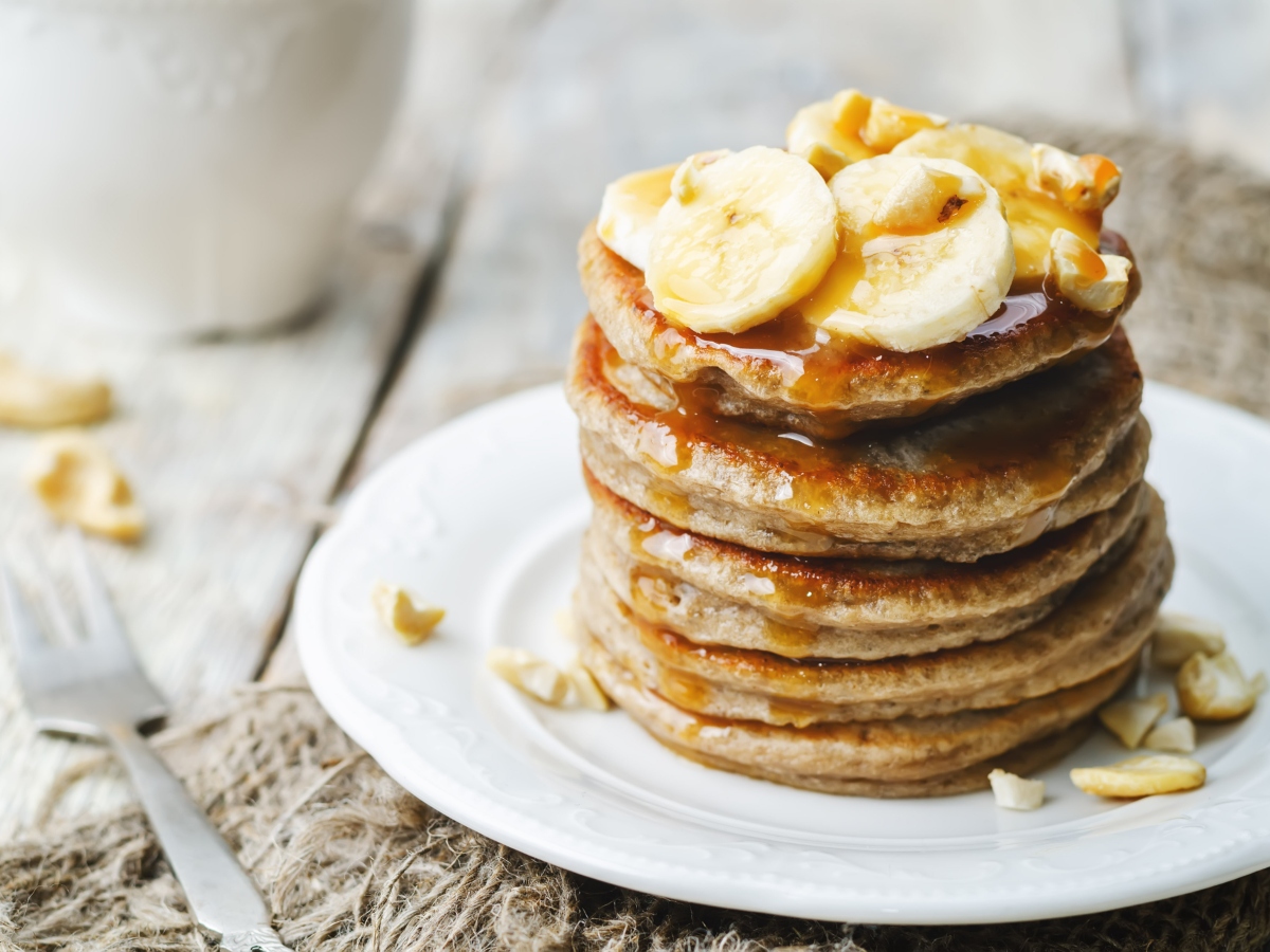 Συνταγή για Pancakes μπανάνα με μόλις 4 υλικά