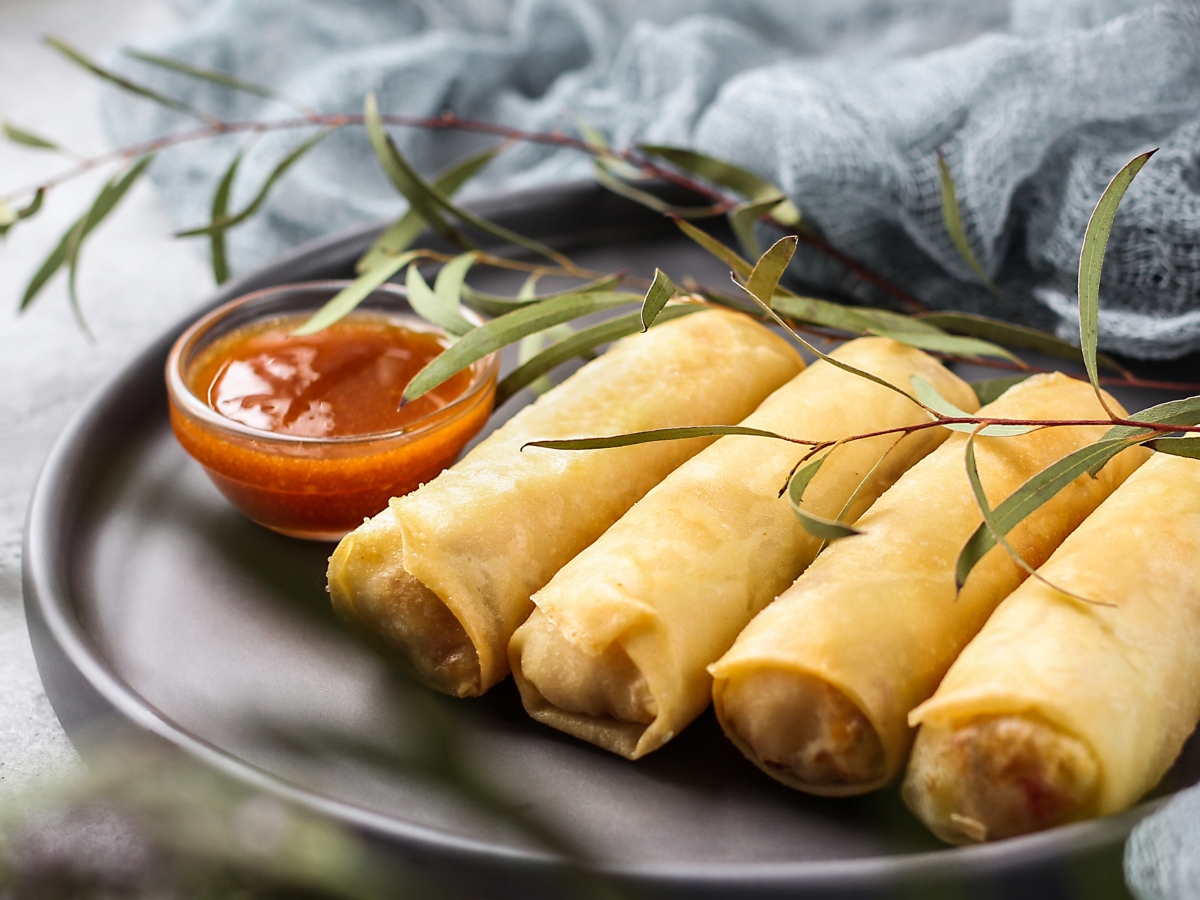 Συνταγή για spring rolls με κιμά