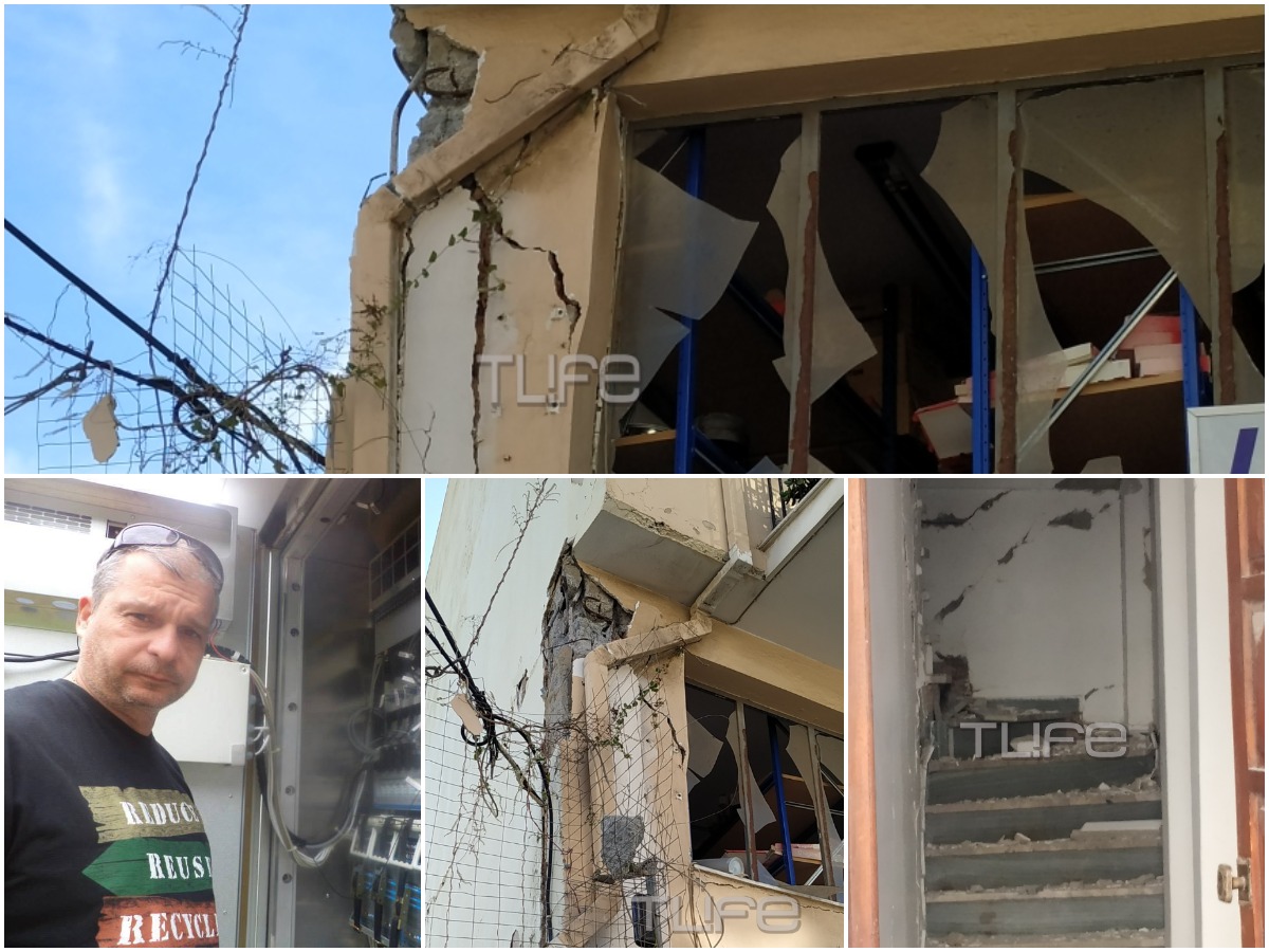 Σεισμός στη Σάμο: “Το μαγαζί μου καταστράφηκε, ήμουν μέσα – Είχα Άγιο και σώθηκα”