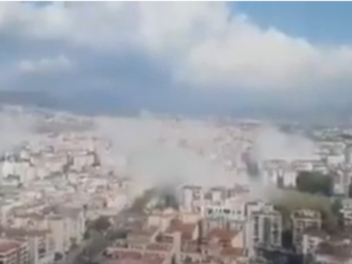 Σεισμός: Συγκλονιστικά βίντεο από την ώρα του σεισμού σε Σάμο και Τουρκία