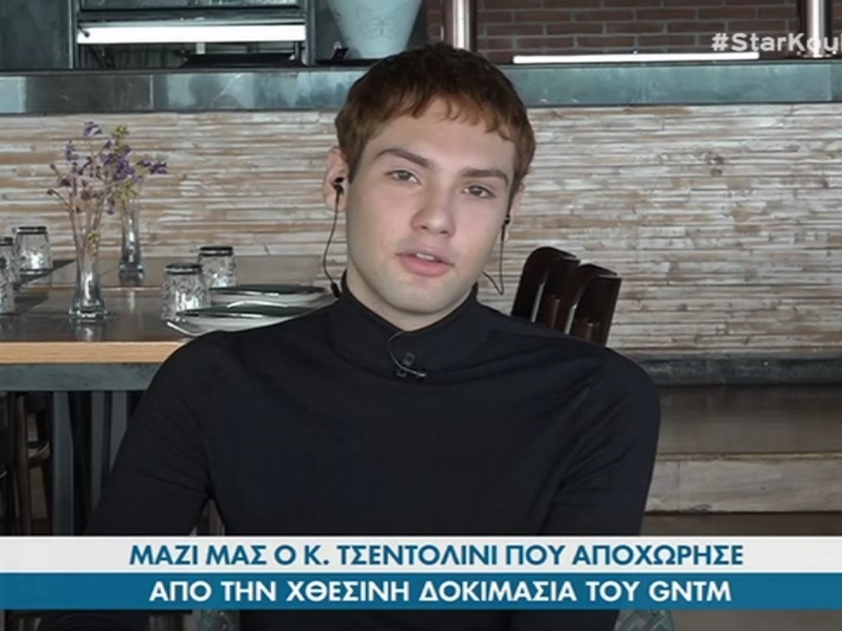 GNTM – Κωνσταντίνος Τσεντολίνι: ‘Ήμουν σε σοκ στη χθεσινή φωτογράφιση” (video)