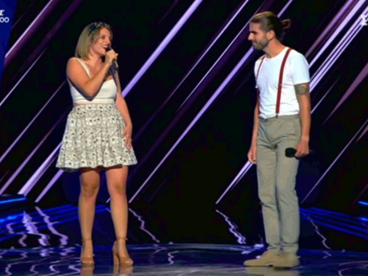 The Voice: Μαζί στη ζωή… μαζί και στη σκηνή του show τραγουδιού! Πέρασε στην επόμενη φάση το ζευγάρι; (video)