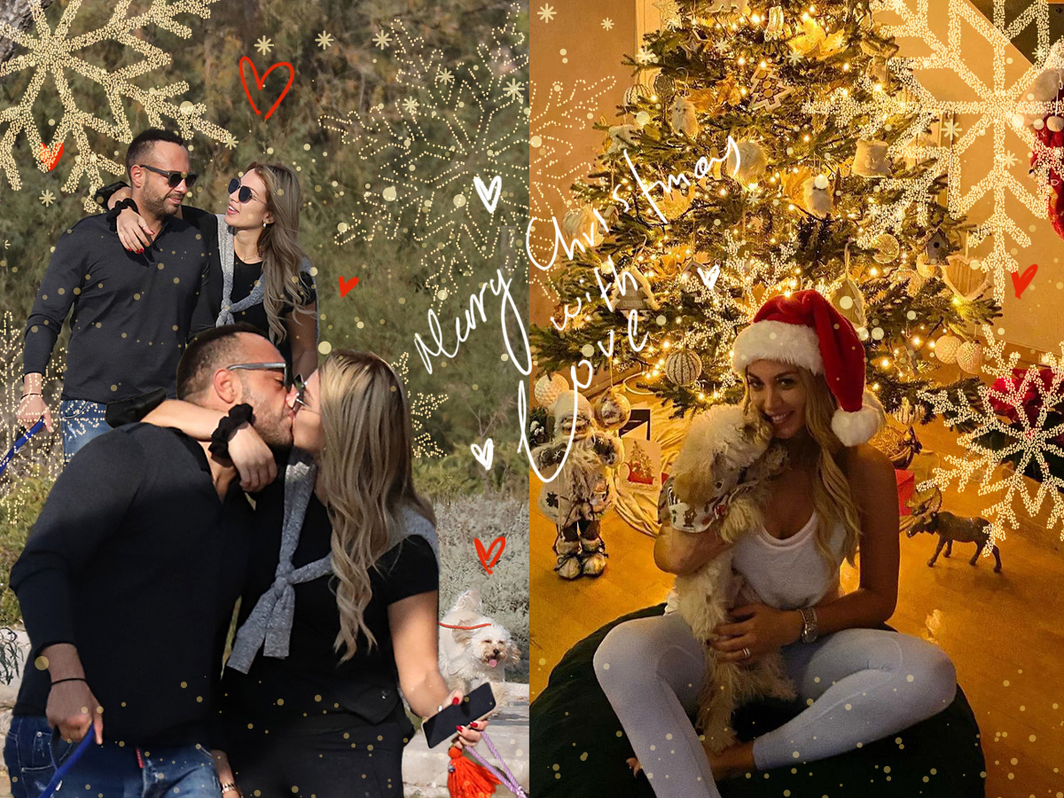 Κωνσταντίνα Σπυροπούλου: Τα πιο… ερωτικά Χριστούγεννα μαζί με τον σύντροφό της, Βασίλη Σταθοκωστόπουλο! (pics)