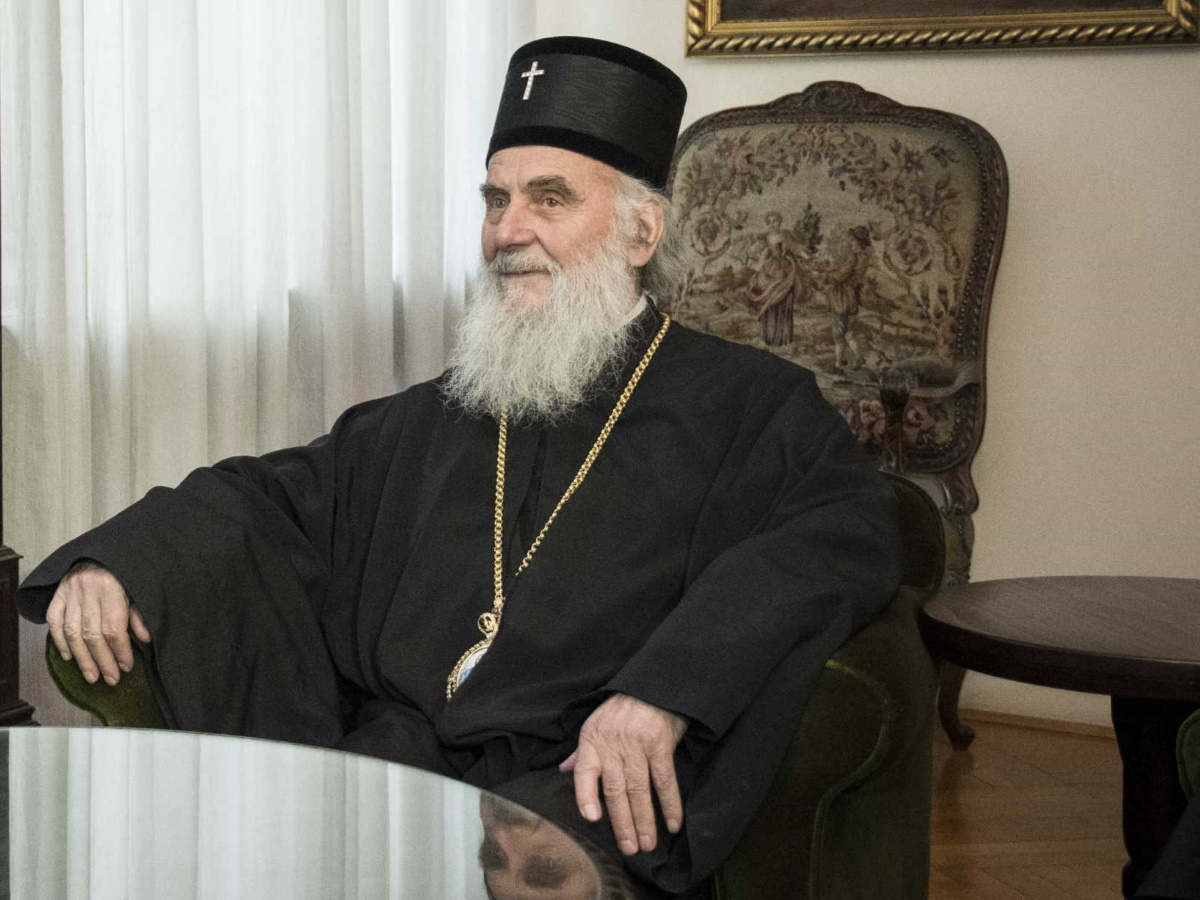 Εκοιμήθη ο Πατριάρχης των Σέρβων Ειρηναίος μετά από επιπλοκές του κορονοϊού