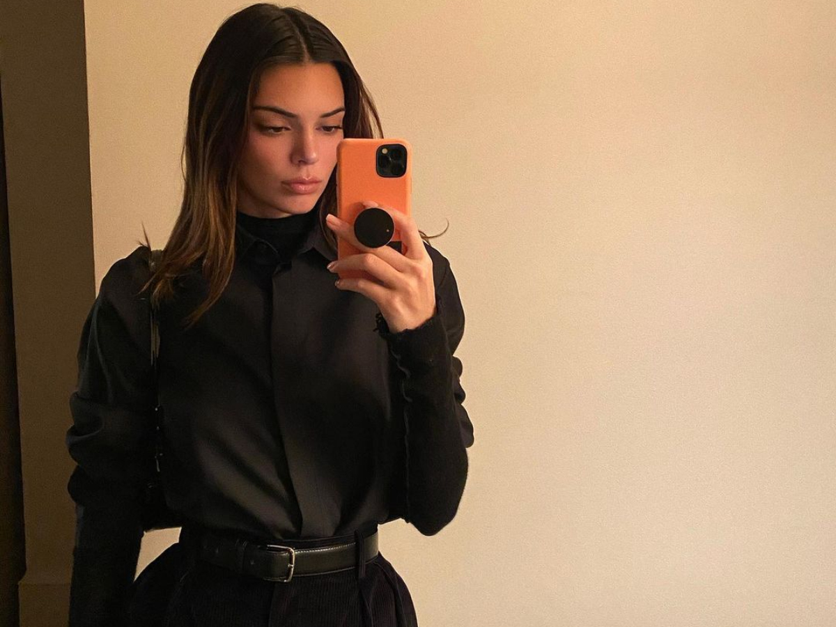 Total black: Μαθήματα styling από την Kendall Jenner