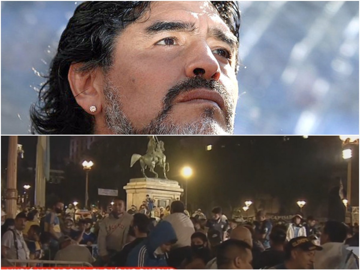 Ντιέγκο Μαραντόνα: Σε λαϊκό προσκύνημα η σορός του – Χιλιάδες κόσμος στους δρόμους της Αργεντινής (video)