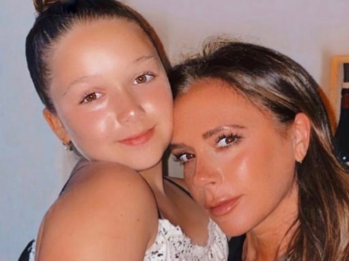 Η κόρη της Victoria Beckham, εννιά ετών, μόλις έκανε στη μαμά της το τέλειο smokey eyes!