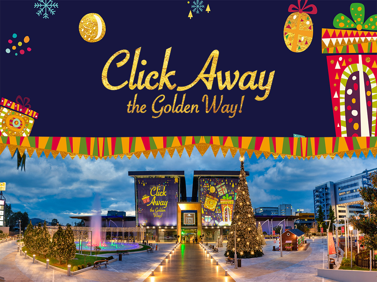 Click Away, the Golden Way!Έκανα όλες τις χριστουγεννιάτικες αγορές χωρίς να βγω καν από το αυτοκίνητο μου