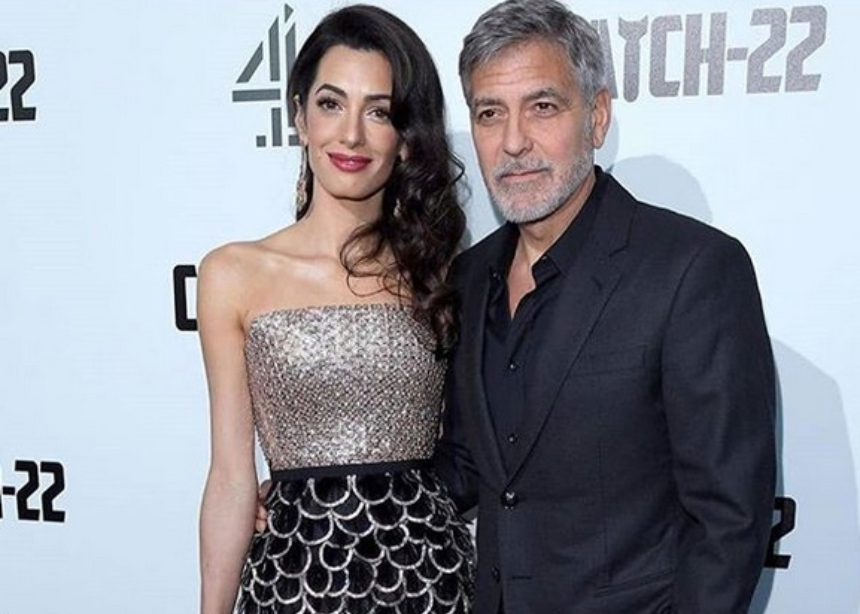 George Clooney: Κι ενώ οι φήμες περί χωρισμού οργιάζουν, εκείνος δηλώνει τυχερός που έχει δίπλα του την Amal!