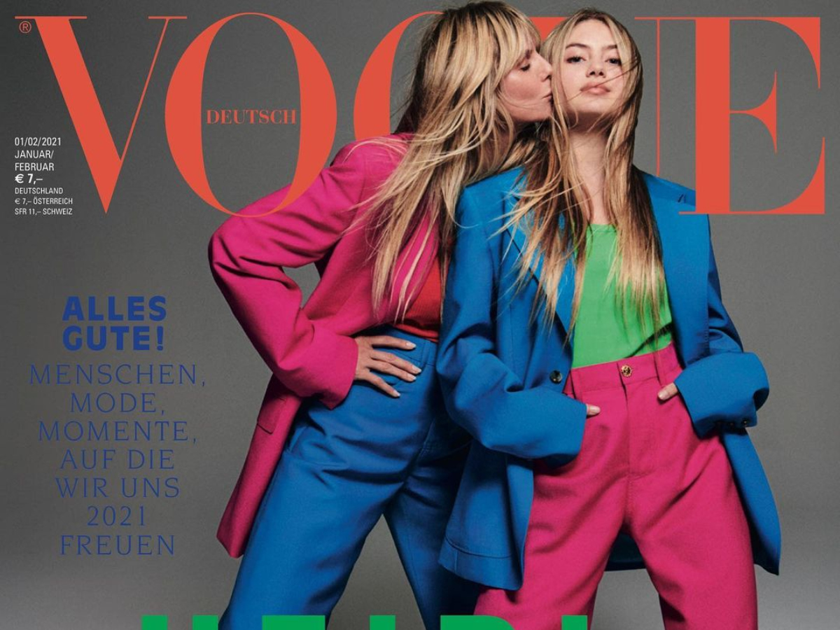 H Heidi Klum ποζάρει μαζί με την 16χρονη κόρη της στο πρώτο της εξώφυλλο