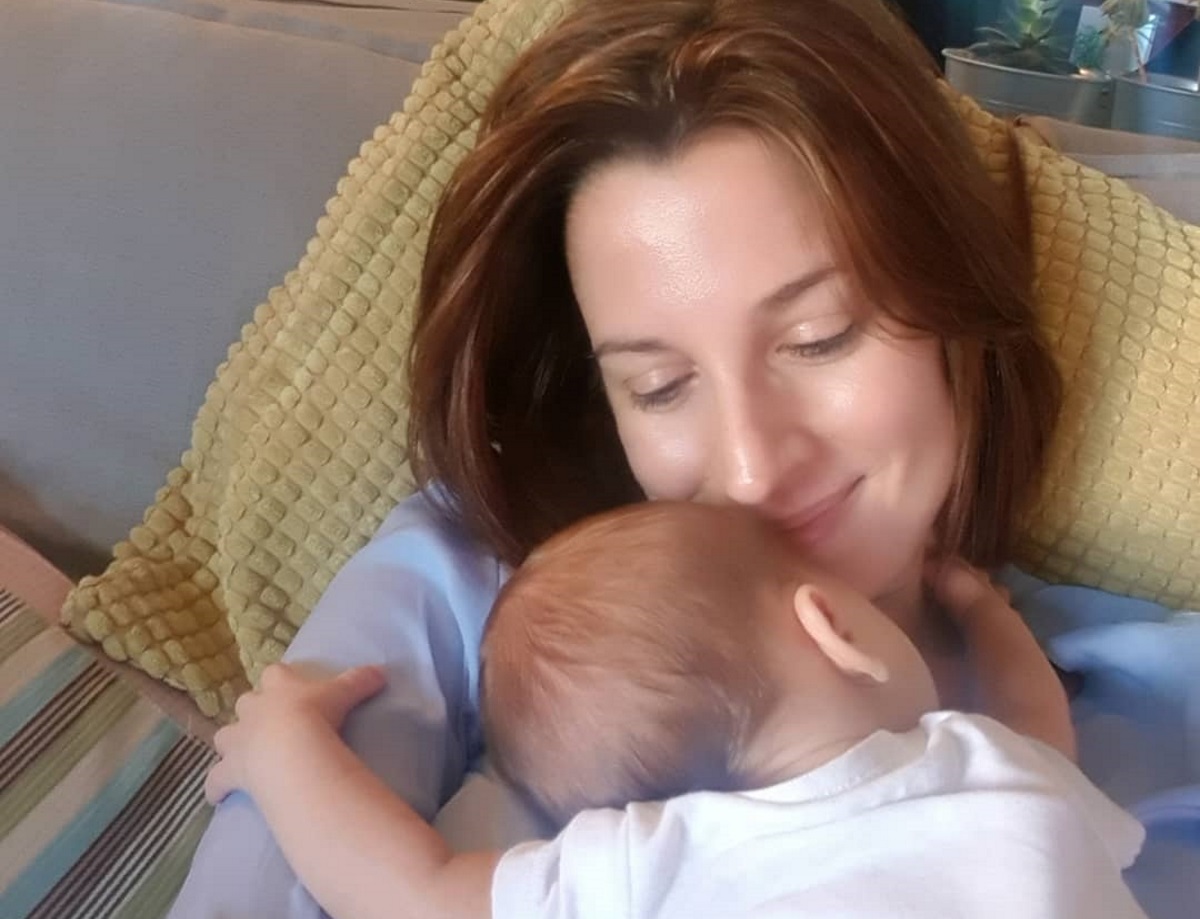 Νίκη Λυμπεράκη: Δεν θα πιστέψεις τι έκανε ο μόλις τεσσάρων μηνών γιος της (pic)