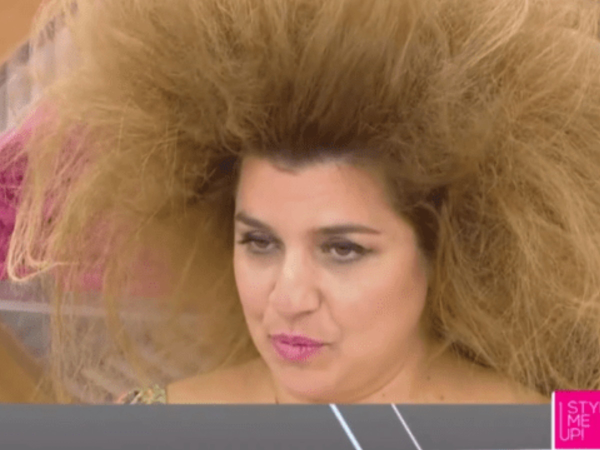 Style Me Up: Το σοκ της παίκτριας όταν αντίκρισε τα μαλλιά που της έκανε ο Τρύφωνας Σαμαράς! Video