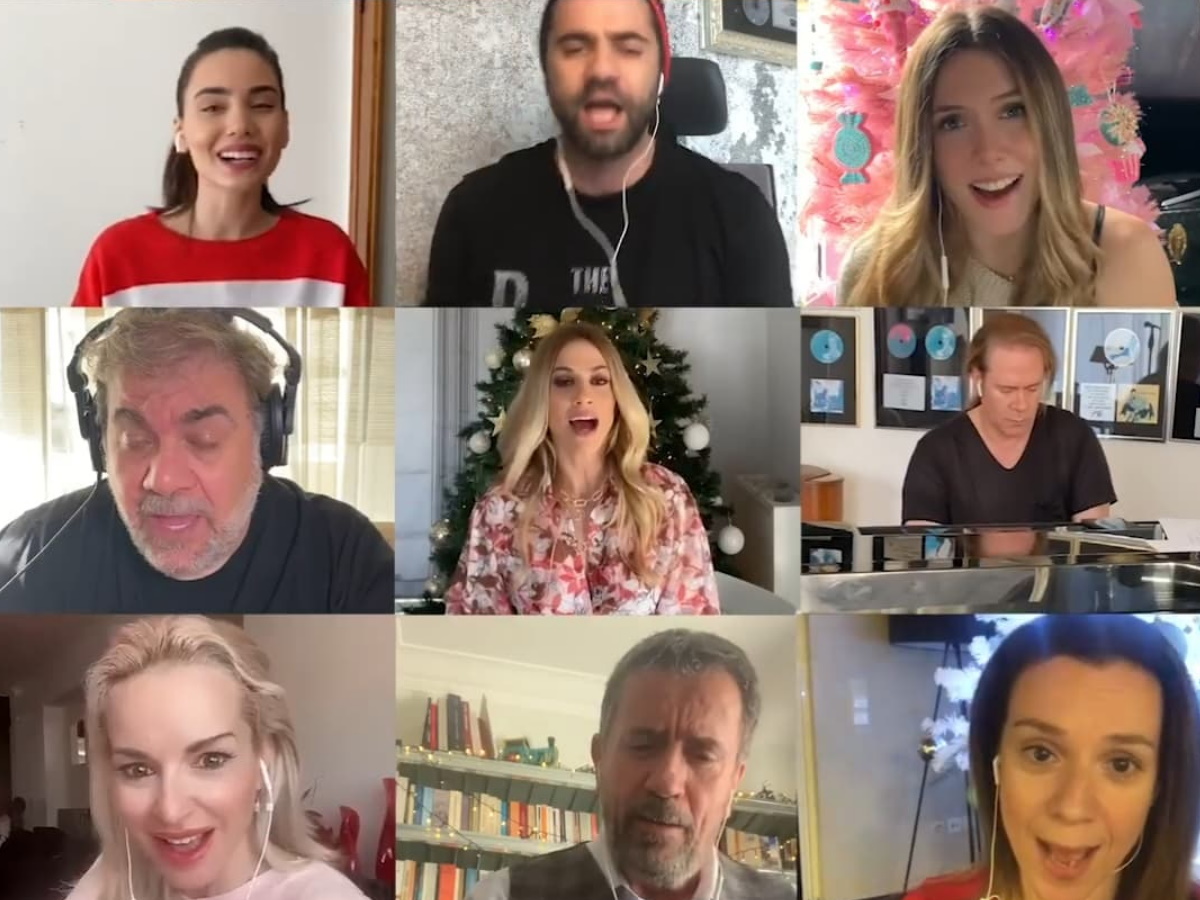 21 Έλληνες καλλιτέχνες ένωσαν τις φωνές τους στην εποχή της καραντίνας και δημιούργησαν το πιο αισιόδοξο χριστουγεννιάτικο τραγούδι