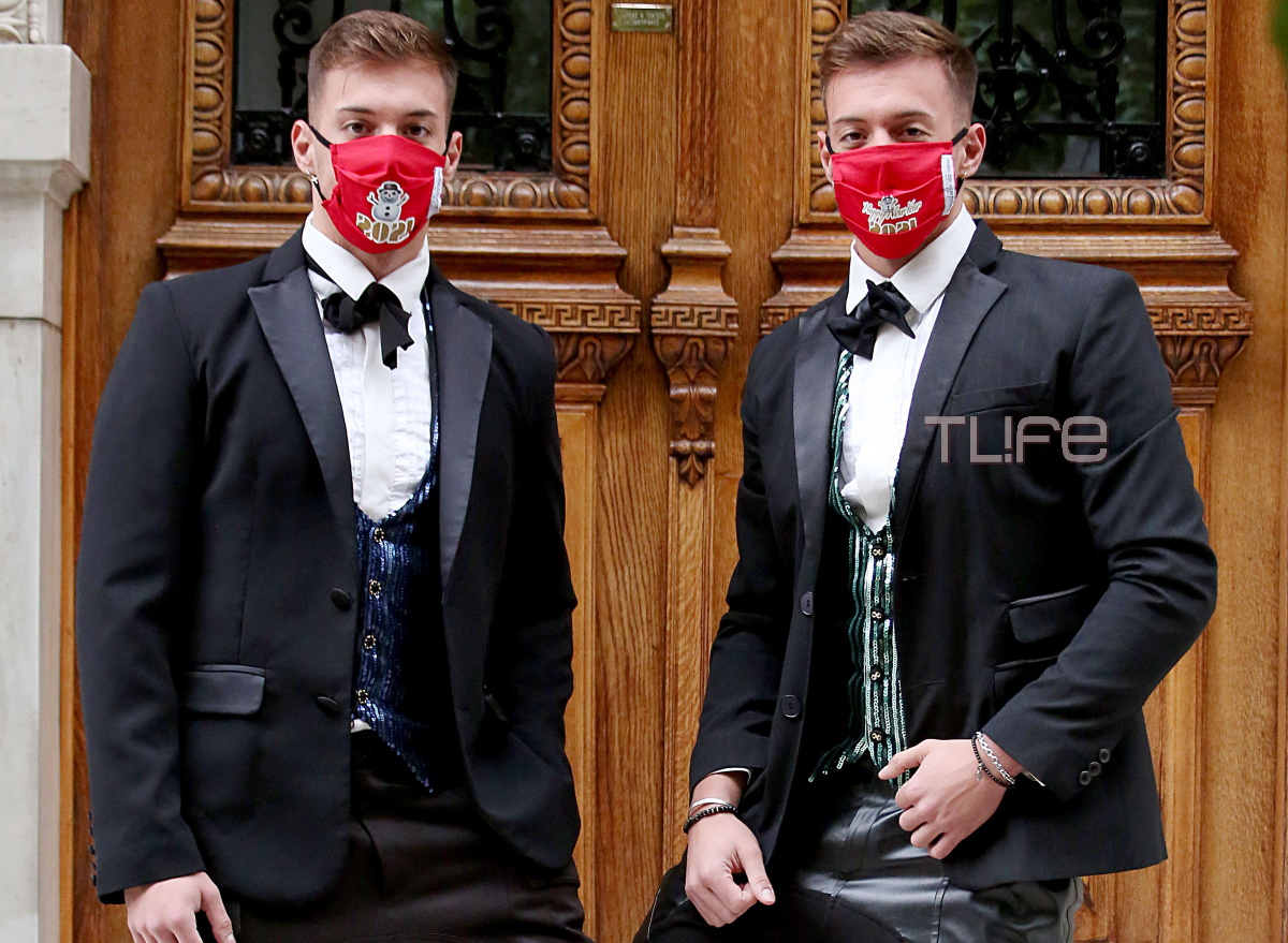 Big Brother: Οι δίδυμοι Παναγιώτης και Χρήστος Βαρουξής κάνουν fitting στο ατελιέ του Βασίλειου Κωστέτσου! Φωτογραφίες