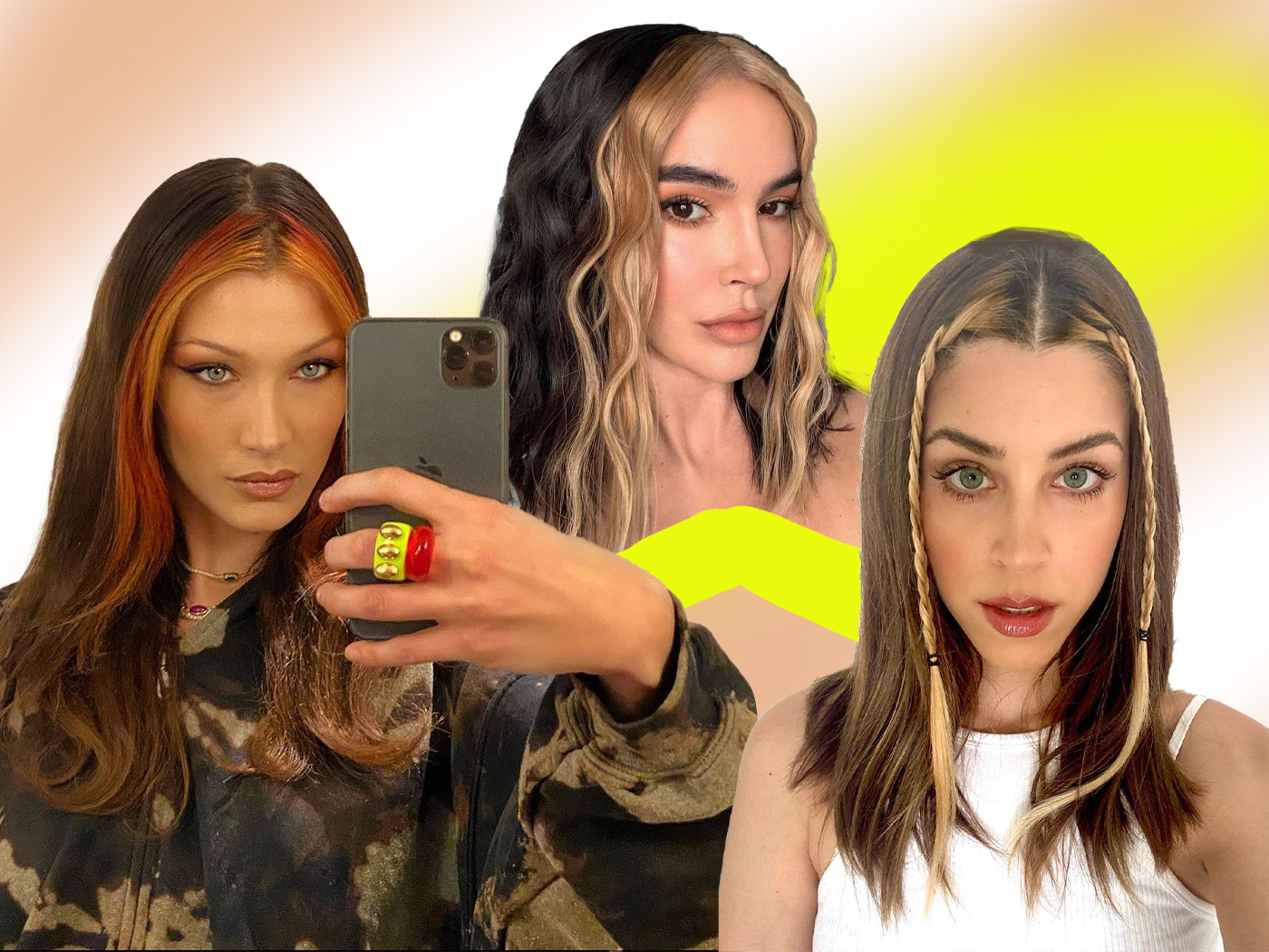 90’s colourblocking: θα είναι ένα από τα μεγαλύτερα hair trends της άνοιξης και σου το μαθαίνουμε από τώρα