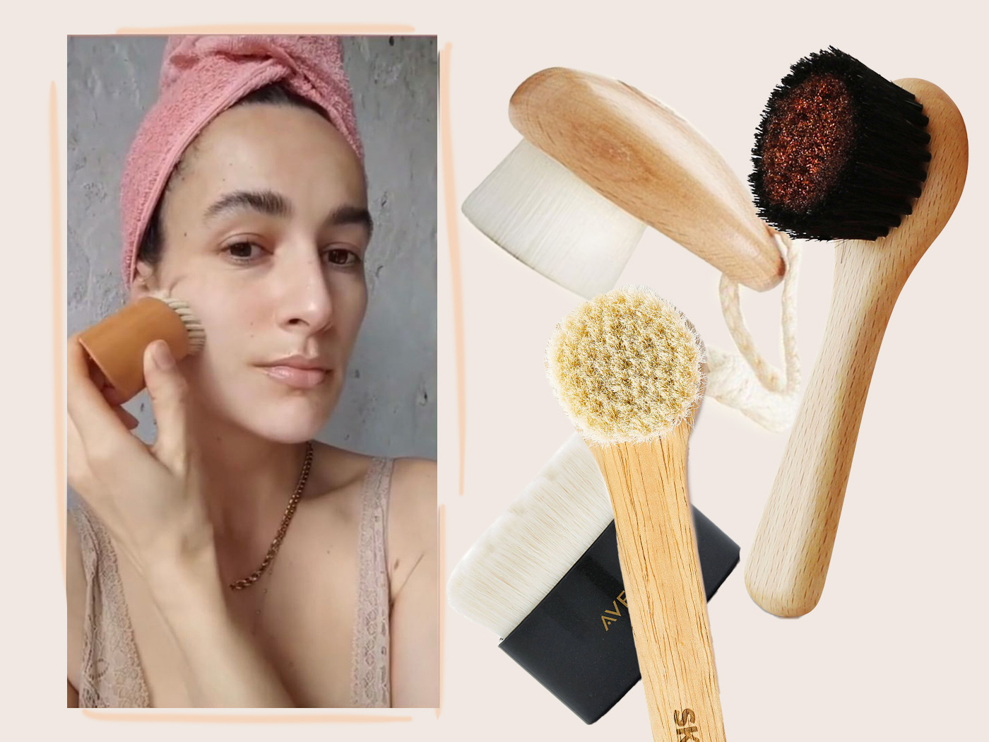 Dry brushing προσώπου: τι πρέπει να ξέρεις για το νέο βήμα στο skincare που θα ακούς παντού το 2021