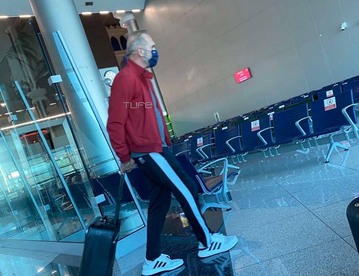 Πέτρος Κωστόπουλος: Οι φωτογραφίες του ΤLIFE, την ώρα που κάνει το check in της επιστροφής στο αεροδρόμιο του Ντουμπάι, χωρίς την Κατερίνα Λιόλιου