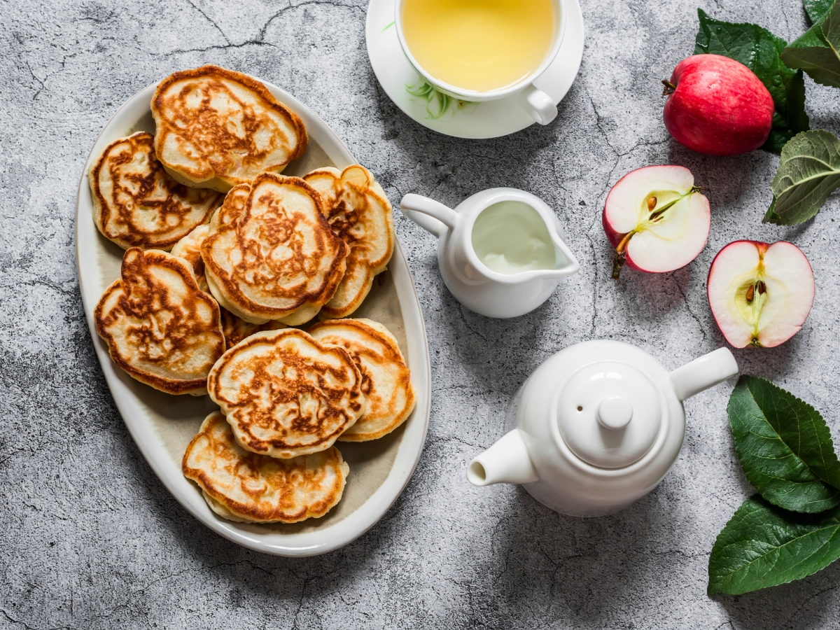 Συνταγή για Pancakes μήλου