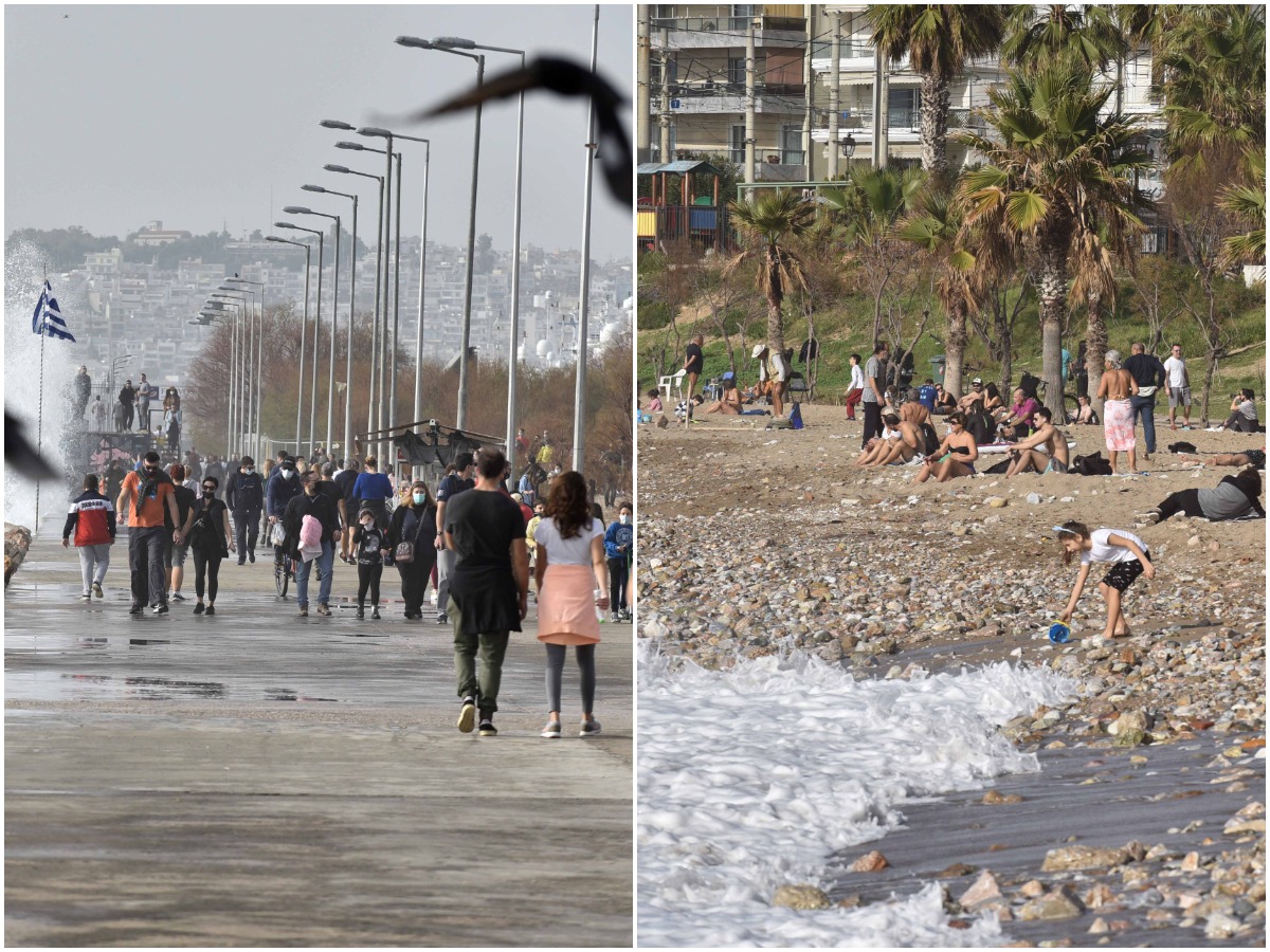 Οι Αθηναίοι έστειλαν 6 και ξεχύθηκαν στις παραλίες – Φωτορεπορτάζ του TLIFE στα νότια προάστια