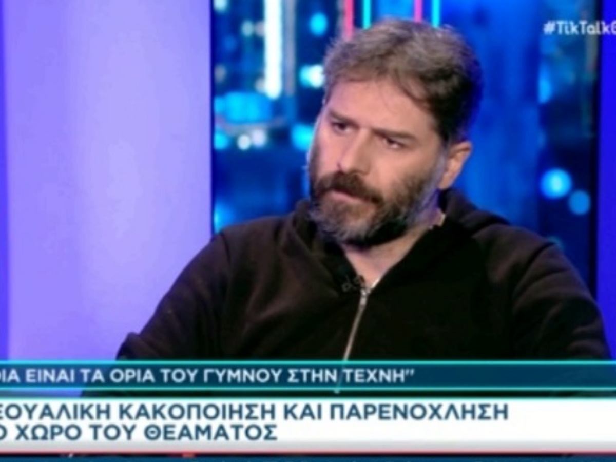 Αλέξανδρος Μπουρδούμης: “Με βάση αυτά που ξέρω ότι γίνονται στο θέατρο έχουμε δει πολύ λίγα μέχρι στιγμής”