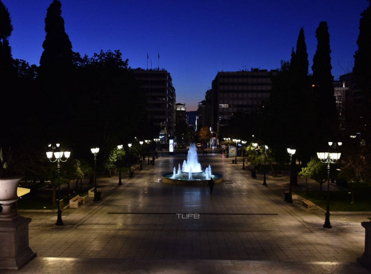 Έρημη πόλη η Αθήνα – Άδειασαν οι δρόμοι της πρωτεύουσας από τις 6 το απόγευμα