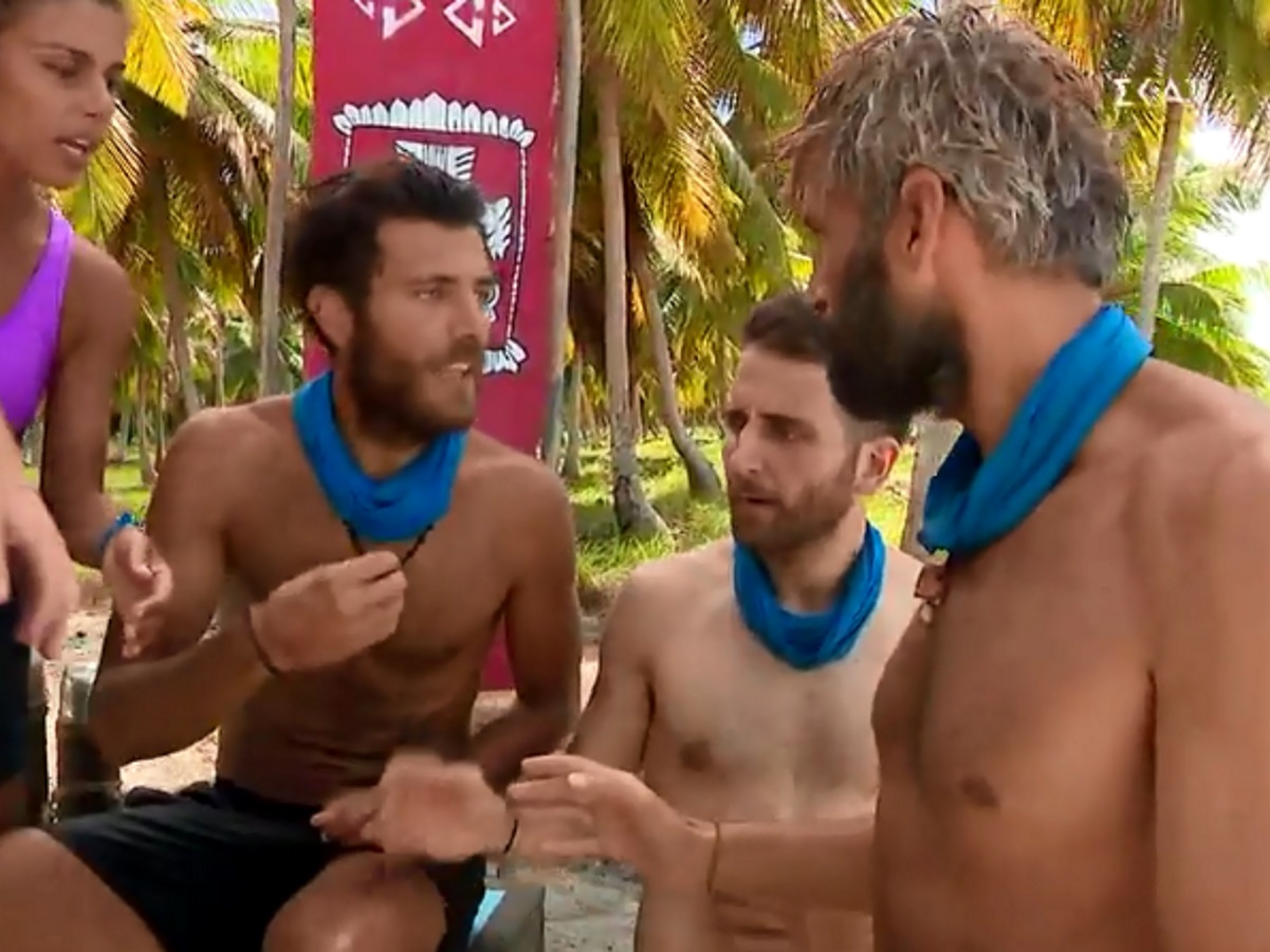 Survivor: Μεγάλος καυγάς ανάμεσα στον Αλέξη Παππά και τον Νίκο Μπάρτζη – Παρενέβησαν οι συμπαίκτες τους