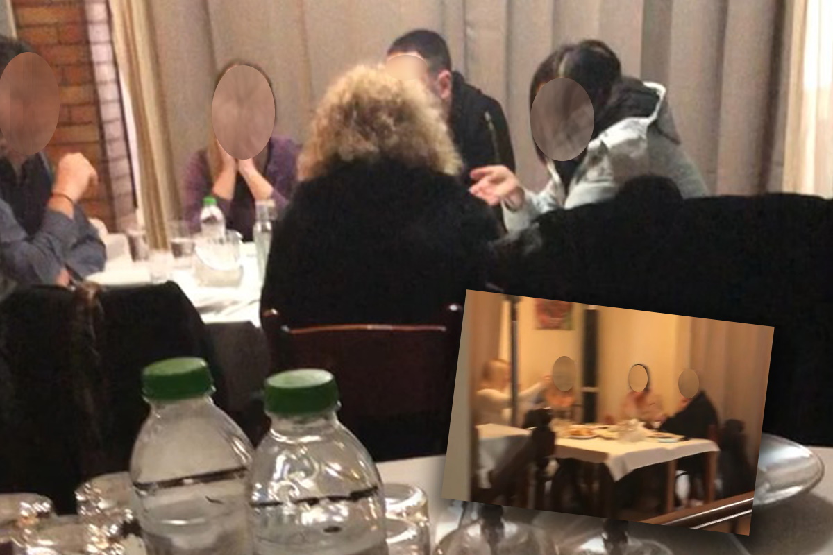 Βίντεο  από το prive εστιατόριο που λειτουργούσε παράνομα στη Θεσσαλονίκη
