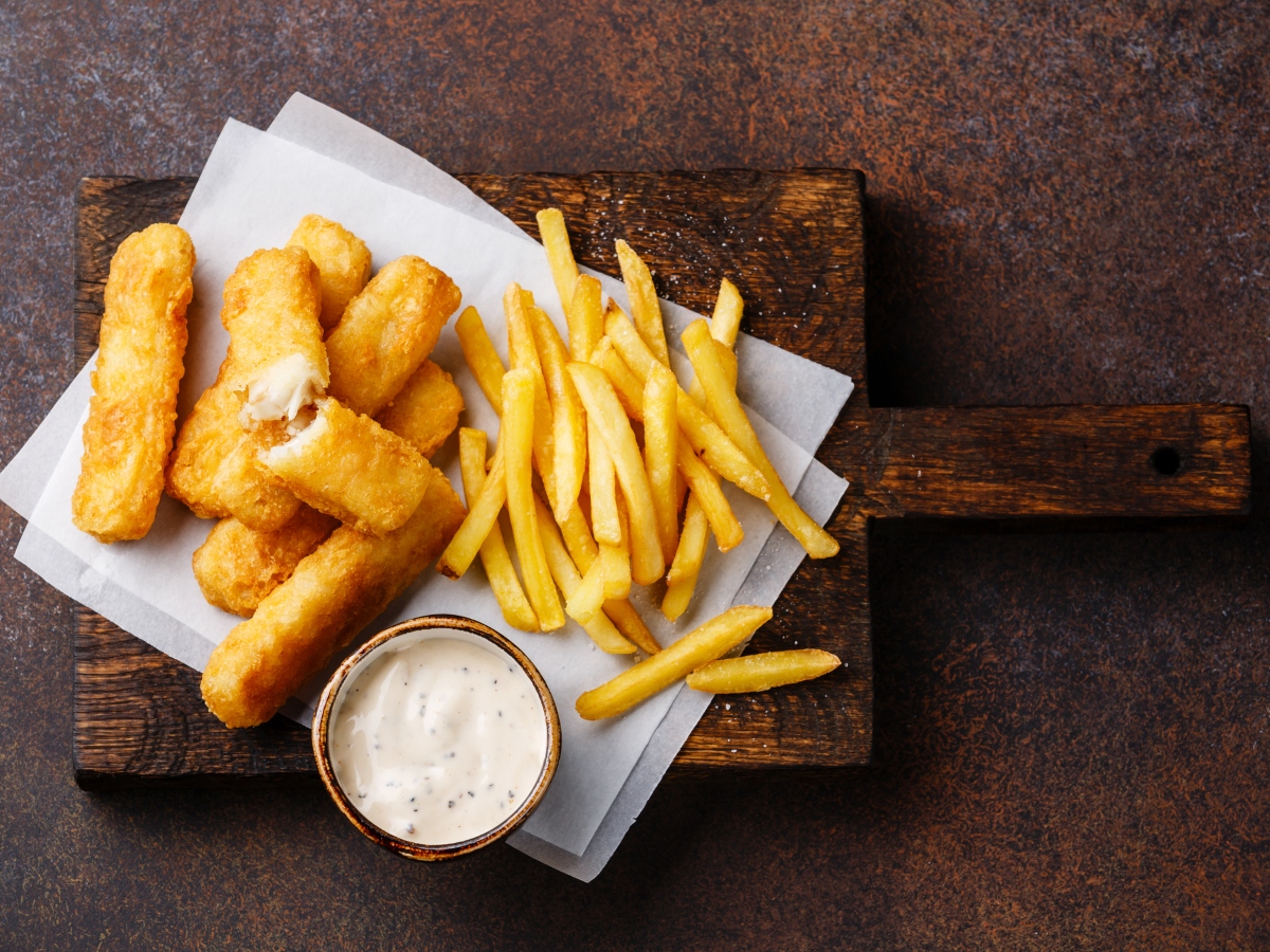 Συνταγή για Fish Sticks μπακαλιάρου