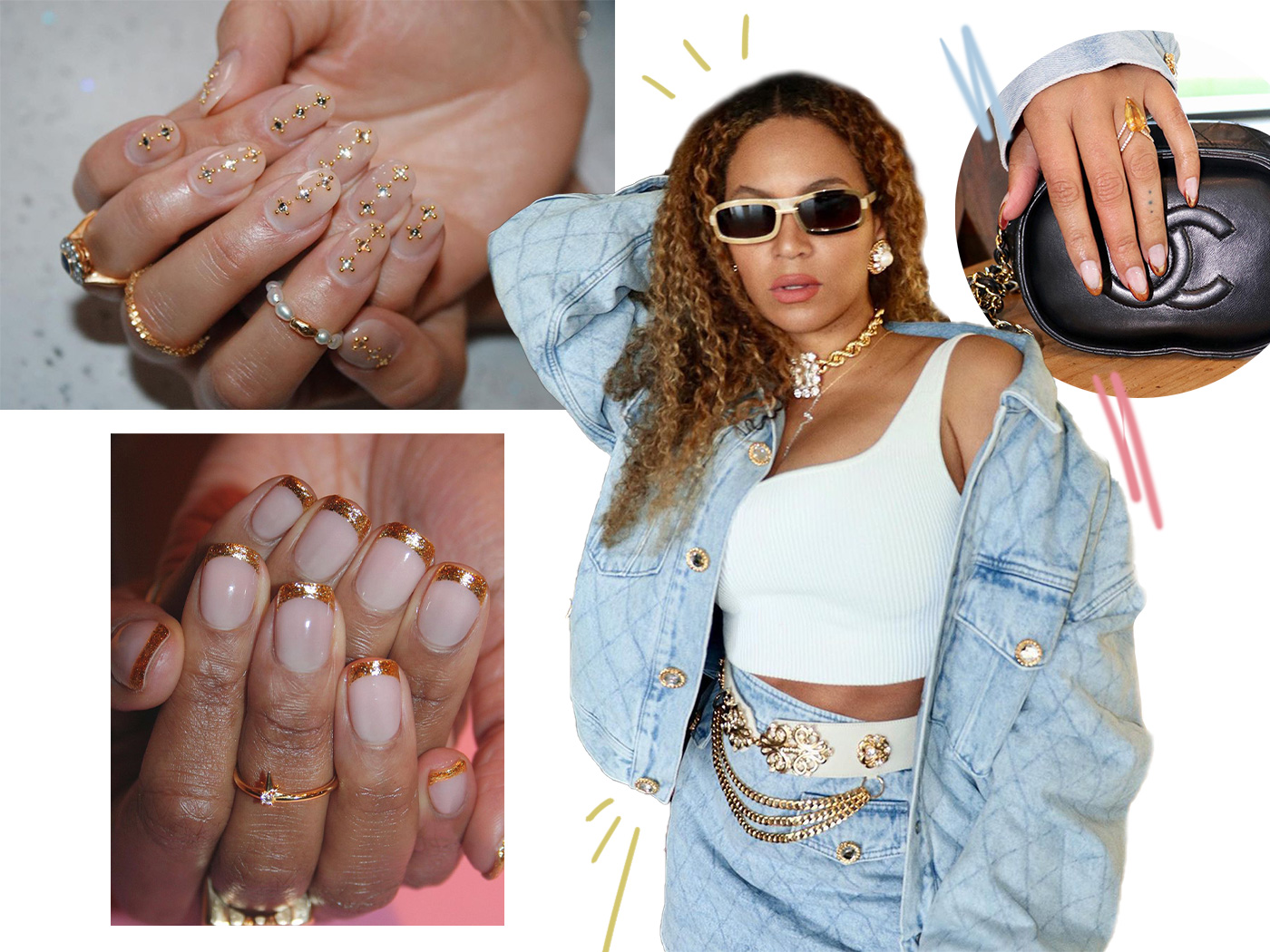 Καν’το όπως η Beyonce! Η νέα μεγάλη τάση στα νύχια είναι το χρυσό!