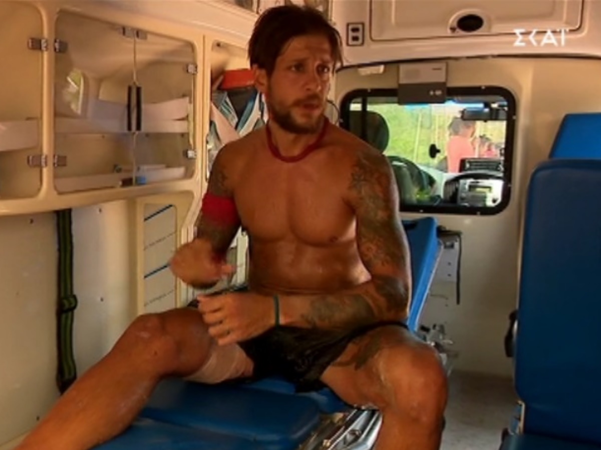 Survivor: Σοβαρός τραυματισμός για τον Ηλία Μπόγδανο – Μεταφέρθηκε με ασθενοφόρο – Σε σοκ η υπόλοιπη ομάδα