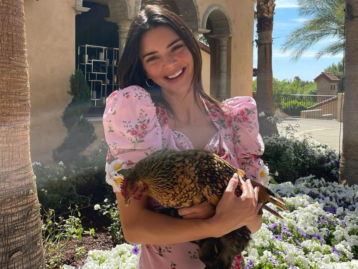 Zηλέψαμε το floral φόρεμα της Kendall Jenner