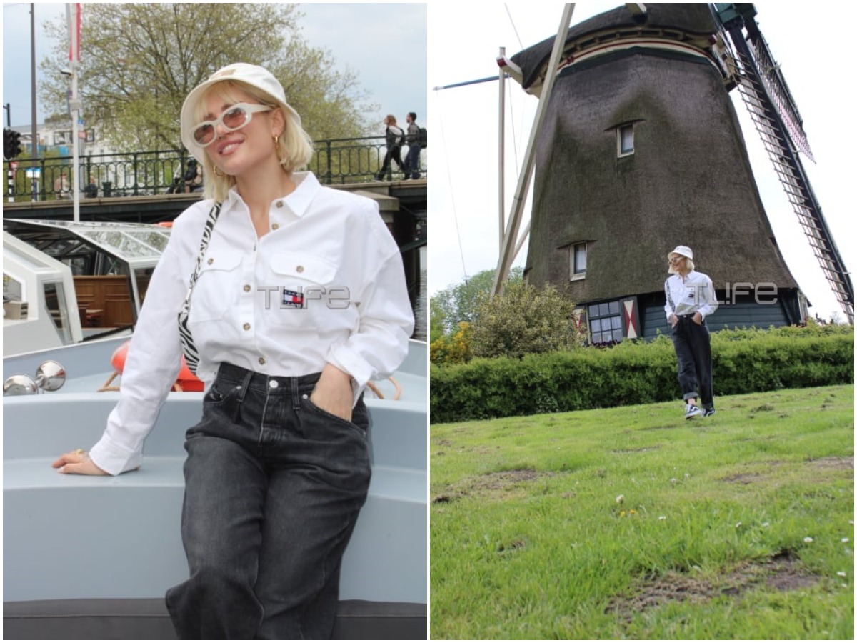 Eurovision 2021: Η βόλτα της Έλενας Τσαγκρινού στο Άμστερνταμ και το Ρόντερνταμ! Φωτογραφίες ΤLIFE